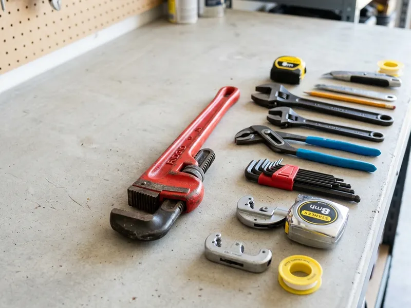 Professional plumbers in Sylvan Beach, NY equipped with top-tier tools for residential and commercial plumbing services.